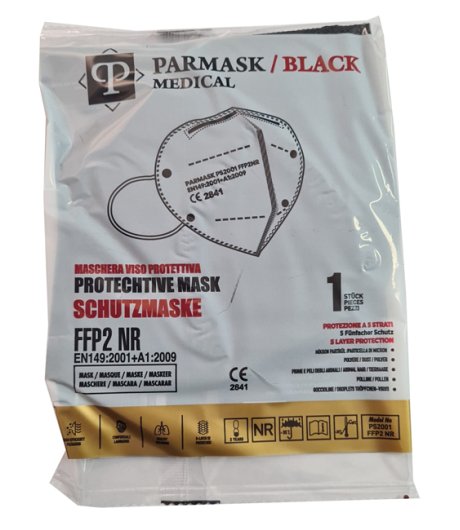 Parmask Medical Ffp2 Black10pz