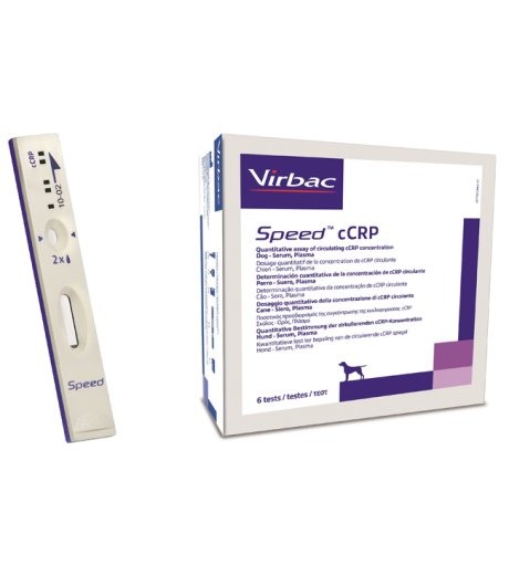 SPEED CCRP READER TEST SCATOLA 6PZ - VIRBAC SPEED CCRP READER TEST SCATOLA 6PZ - VIRBAC