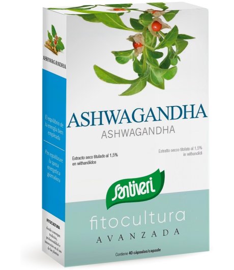 ASHWAGANDHA 40CPS FITOCULTURA