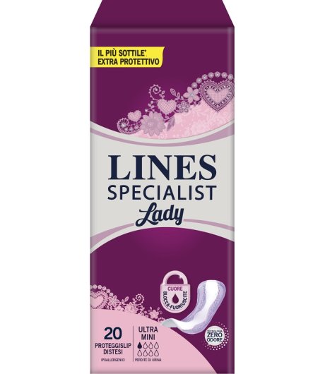 LINES SPECIALIST LADY 20 PROTEGGISLIP DONNA ULTRAMINI