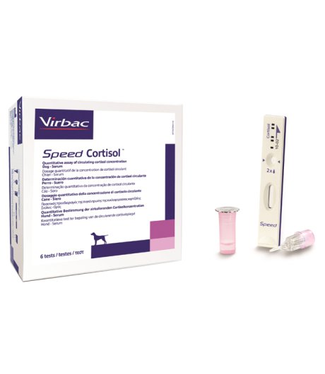 SPEED CORTISOL READER TEST SCATOLA 6PZ - VIRBAC SPEED CORTISOL READER TEST SCATOLA 6PZ - VIRBAC
