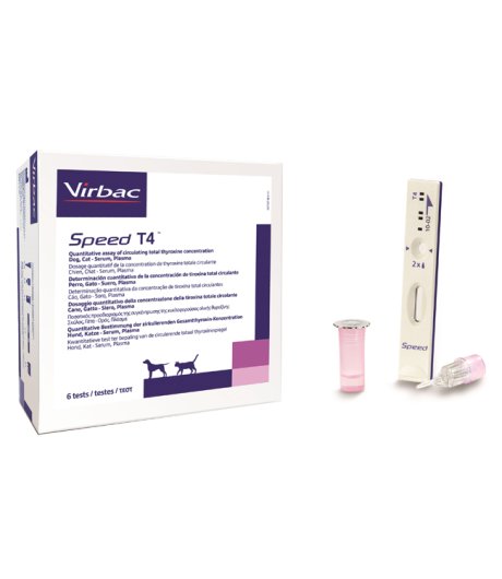SPEED T4 READER TEST SCATOLA 6PZ - VIRBAC SPEED T4 READER TEST SCATOLA 6PZ - VIRBAC