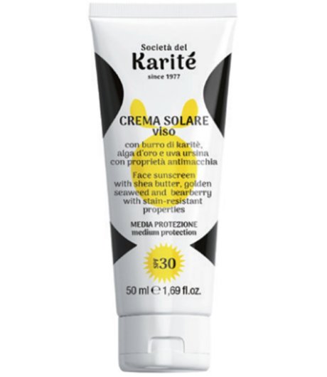 KARITE SOLE CR VISO A/MACCHIE SPF30