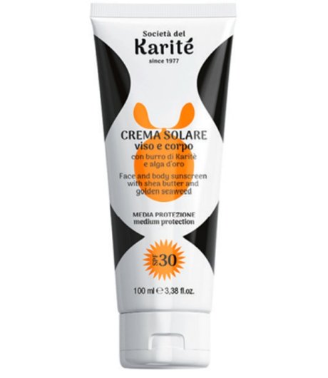 KARITE SOLE CR VISO CRP SPF30 100ML