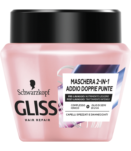 GLISS MASK ADDIO D/PUNTE 300 ML
