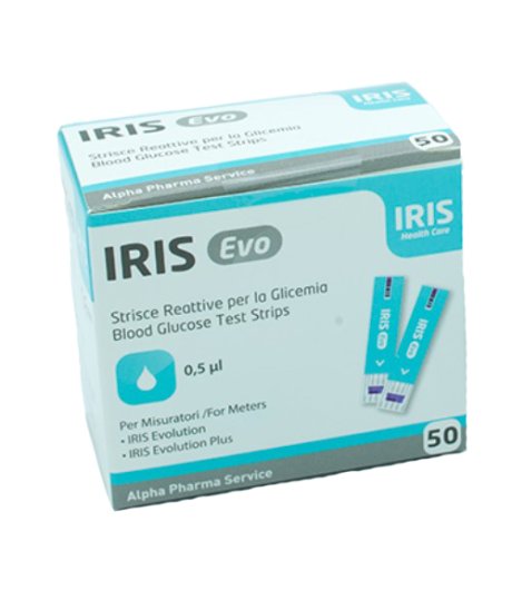 Iris Evo Strisce Glicemia 50pz