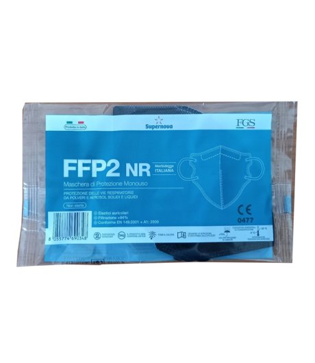 Supernova Mascherina Ffp2 Nero