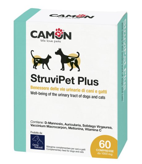 CAMON CANE/GATTO STRUVIPET PLUS 60CPR 1000MG