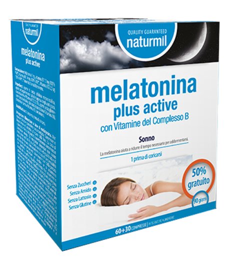 NATURMIL MELATONINA PLUS ACTIV