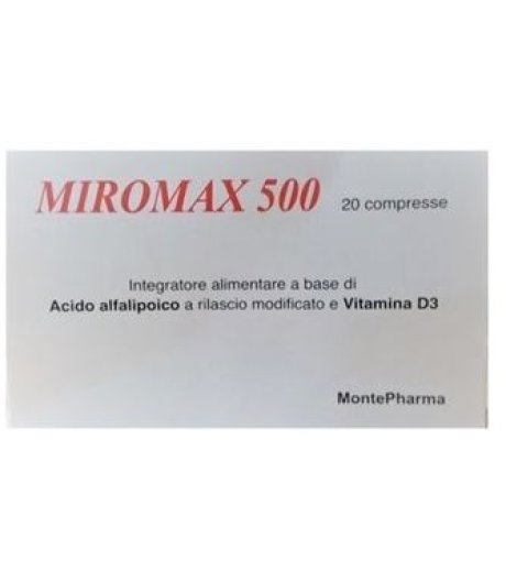 MIROMAX 500 20CPR