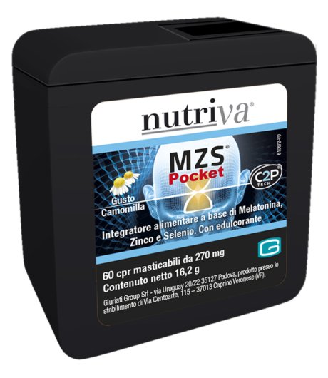 NUTRIVA MZS POCKET 60CPR MASTI