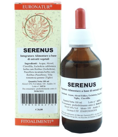 SERENUS GOCCE 100ML EURONATUR