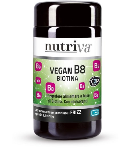 NUTRIVA VEGAN B8 FIZZ 30CPR