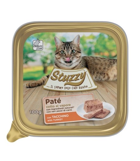 STUZZY GATTO TACCHINO 100GR (vaschetta)