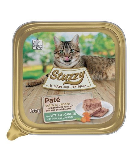STUZZY GATTO VITELLO CAROTE 100GR (vaschetta)