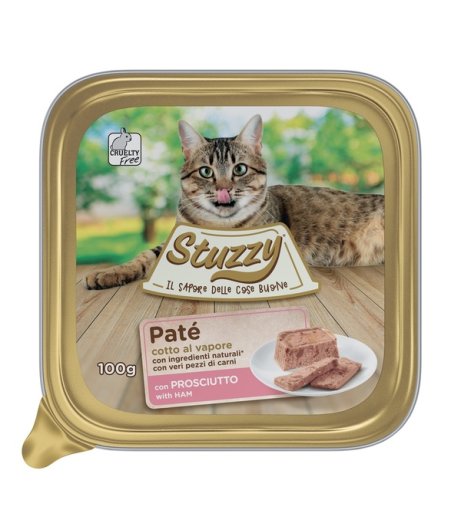 STUZZY GATTO PROSCIUTTO 100GR (vaschetta)