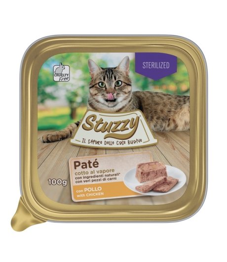 STUZZY GATTO STERILIZED POLLO 100GR (vaschetta)