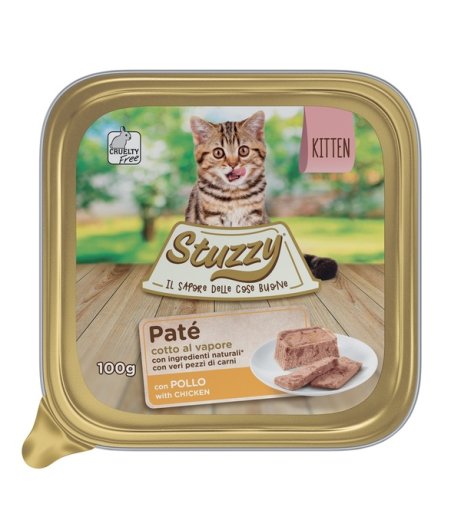 STUZZY GATTO KITTEN POLLO 100GR (vaschetta)