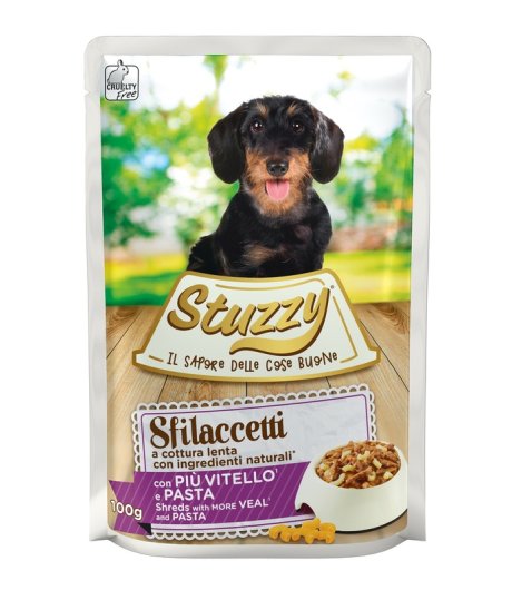 STUZZY CANE SFILACCETTI VITELLO PASTA 100GR (bustina)