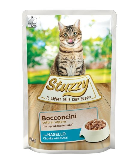 STUZZY GATTO BOCCONCINI NASELLO 85GR (bustina)