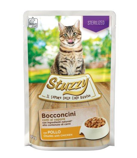 STUZZY GATTO STERILIZED POLLO 85GR (bustina)