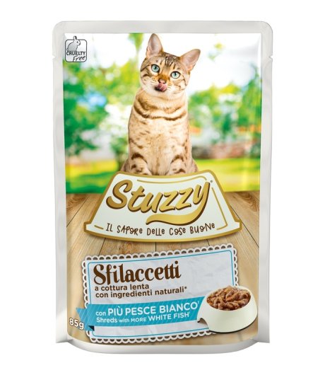 STUZZY GATTO SFILACCETTI PESCE 85GR (bustina)
