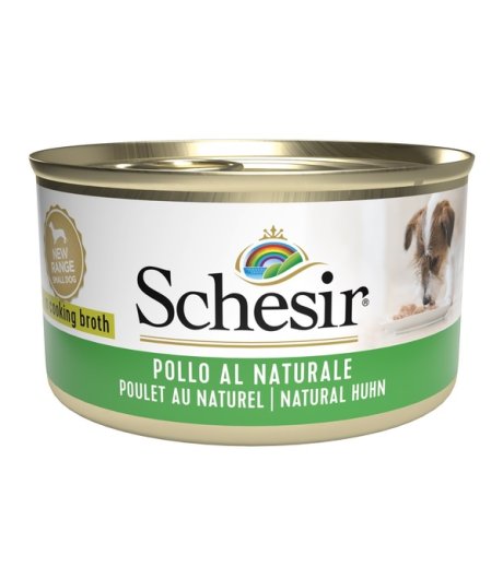 SCHESIR CANE BRODO POLLO AL NATURALE 85GR (lattina)