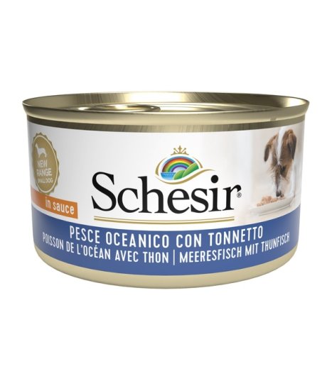 SCHESIR CANE SALSA PESCE OCEANICO TONNO 85GR (lattina) SCHESIR CANE SALSA PESCE OCEANICO TONNO 85GR (lattina)