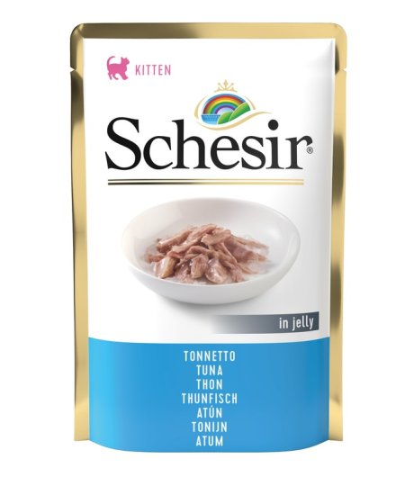 SCHESIR GATTO KITTEN JELLY TONNETTO 85GR (bustina) SCHESIR GATTO KITTEN JELLY TONNETTO 85GR (bustina)