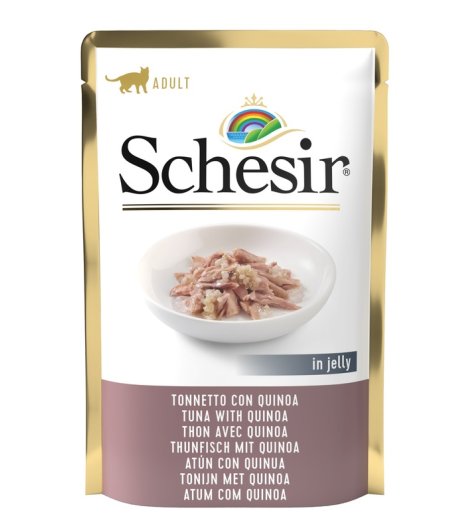 SCHESIR GATTO GRAIN FREE TONNO QUINOA 85GR (bustina) SCHESIR GATTO GRAIN FREE TONNO QUINOA 85GR (bustina)