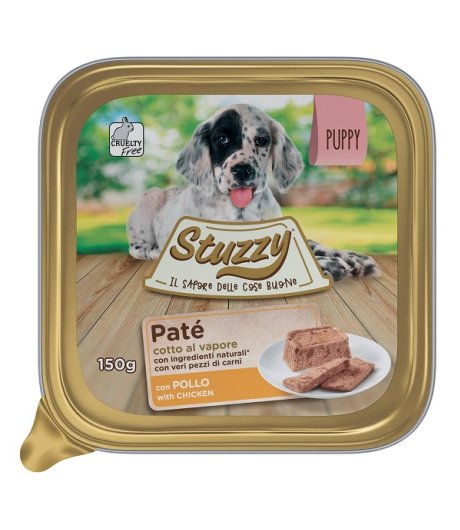STUZZY CANE PATE' PUPPY POLLO 150GR (vaschetta)