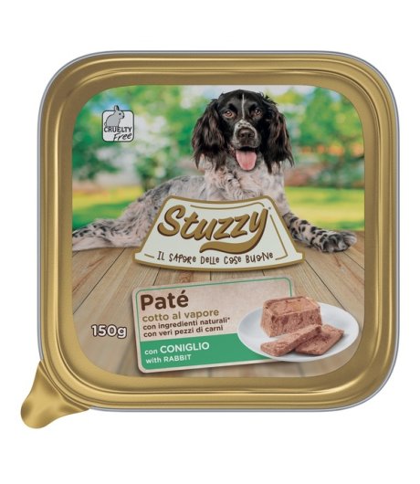STUZZY CANE PATE' CONIGLIO 150GR (vaschetta) STUZZY CANE PATE' CONIGLIO 150GR (vaschetta)