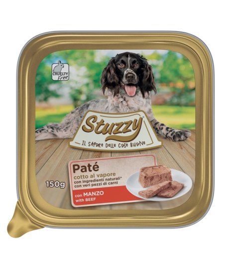 STUZZY CANE PATE' MANZO 150GR (vaschetta) STUZZY CANE PATE' MANZO 150GR (vaschetta)