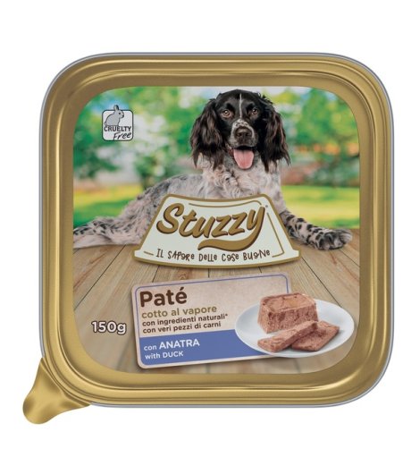 STUZZY CANE PATE' ANATRA 150GR (vaschetta) STUZZY CANE PATE' ANATRA 150GR (vaschetta)