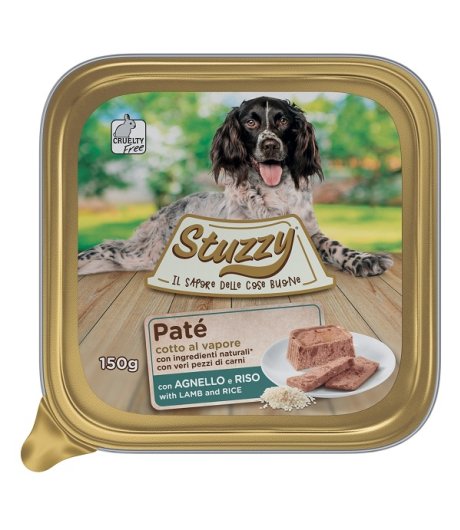 STUZZY CANE PATE' AGNELLO RISO 150GR (vaschetta) STUZZY CANE PATE' AGNELLO RISO 150GR (vaschetta)