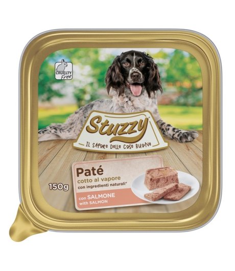 STUZZY CANE PATE' SALMONE 150GR (vaschetta)