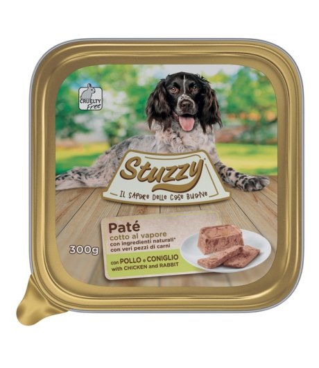 STUZZY CANE PATE' POLLO CONIGLIO 300GR (vaschetta) STUZZY CANE PATE' POLLO CONIGLIO 300GR (vaschetta)