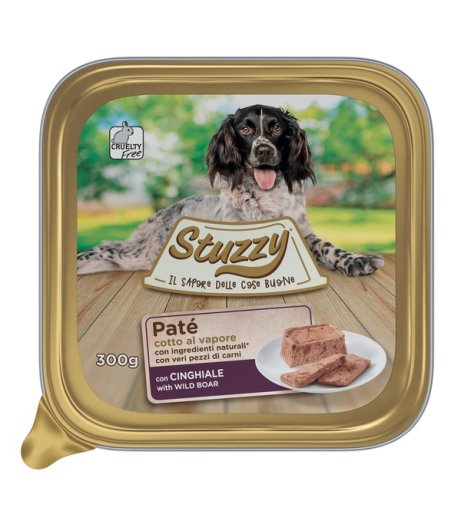 STUZZY CANE PATE' CINGHIALE 300GR (vaschetta) STUZZY CANE PATE' CINGHIALE 300GR (vaschetta)