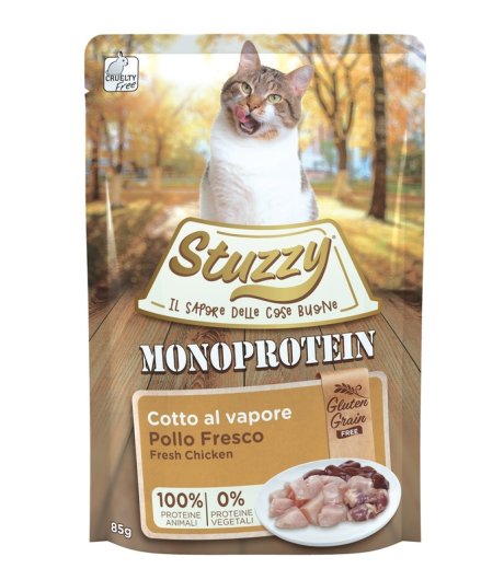 STUZZY GATTO MONOPROTEICO POLLO 85GR (bustina)