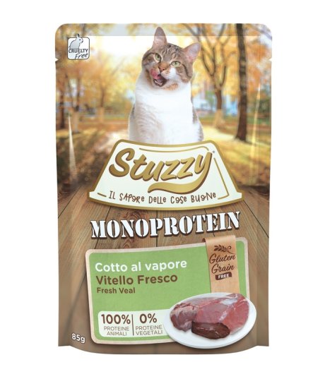 STUZZY GATTO MONOPROTEICO VITELLO 85GR (bustina)
