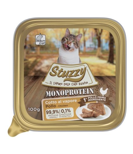 STUZZY GATTO MONOPROTEICO POLLO 100GR (vaschetta)