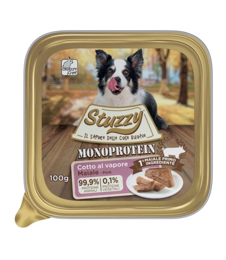 STUZZY CANE MONOPROTEICO MAIALE 100GR (vaschetta) STUZZY CANE MONOPROTEICO MAIALE 100GR (vaschetta)