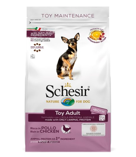 SCHESIR CANE MANTENIMENTO TOY ADULT POLLO 800GR SCHESIR CANE MANTENIMENTO TOY ADULT POLLO 800GR