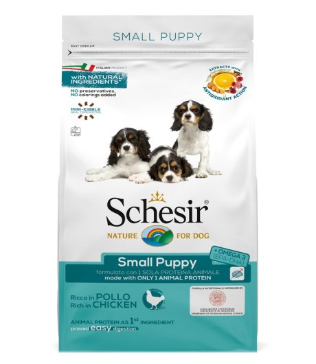 SCHESIR CANE SMALL PUPPY POLLO 800GR SCHESIR CANE SMALL PUPPY POLLO 800GR