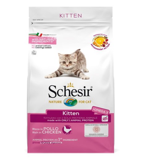 SCHESIR GATTO KITTEN POLLO 1,5KG SCHESIR GATTO KITTEN POLLO 1,5KG