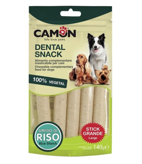 CAMON CANE SNACK BAU VEG STICK LARGE AMIDO DI RISO 5PZ 140GR