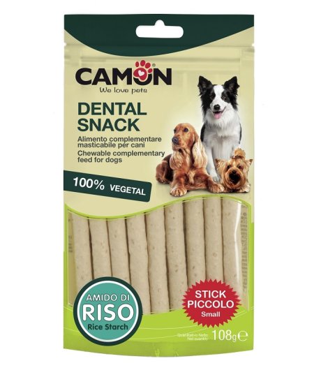 CAMON CANE SNACK BAU VEG STICK SMALL AMIDO DI RISO 9PZ 108GR