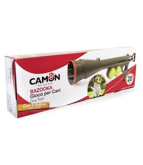 CAMON GIOCO BAZOOKA LANCIA PALLE TENNIS SONORE 20MT CAD.