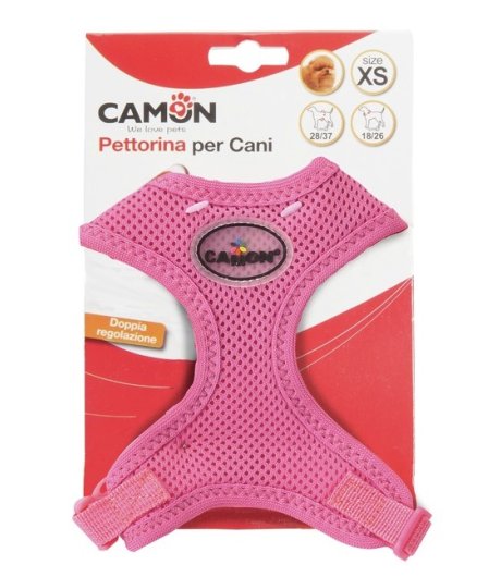 CAMON PETTORINA DOPPIA REGOLAZIONE MESH AZZURRO (M)