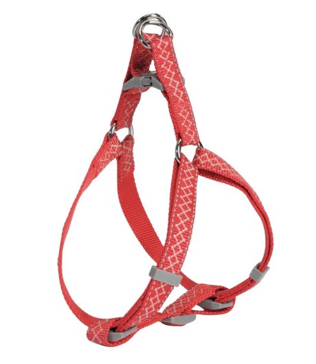 CAMON PETTORINA CUBIC NYLON REGOLABILE ROSSA (S) 1,5x56CM